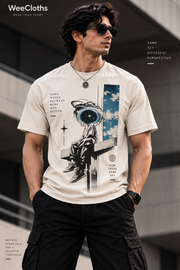 WeeCloths Different Perspective fitted graphic T-shirt product image